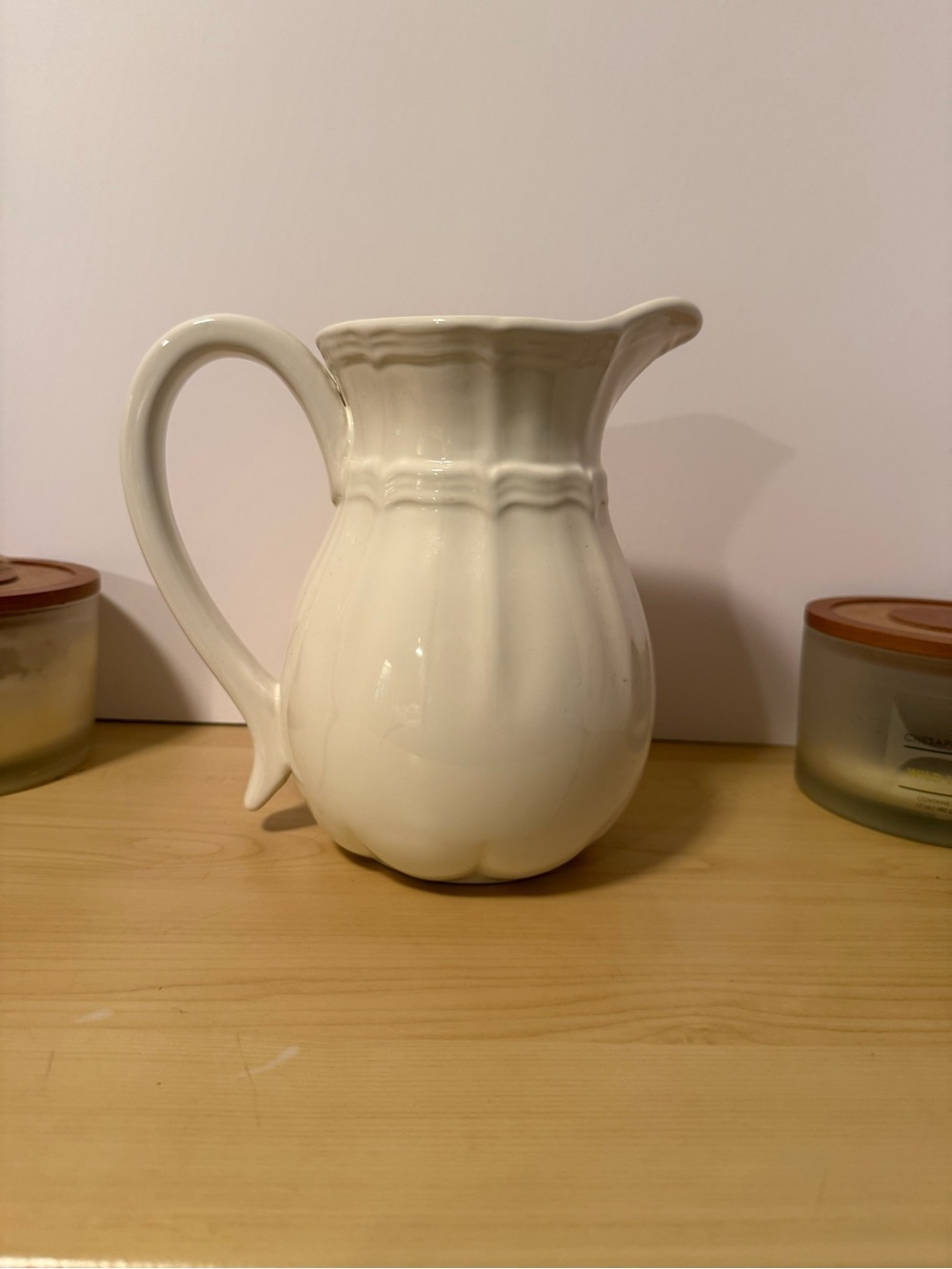 Mikasa French Countryside Ceramic Pitcher